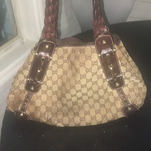 Authentic Gucci Monogram Pelham Handbag
